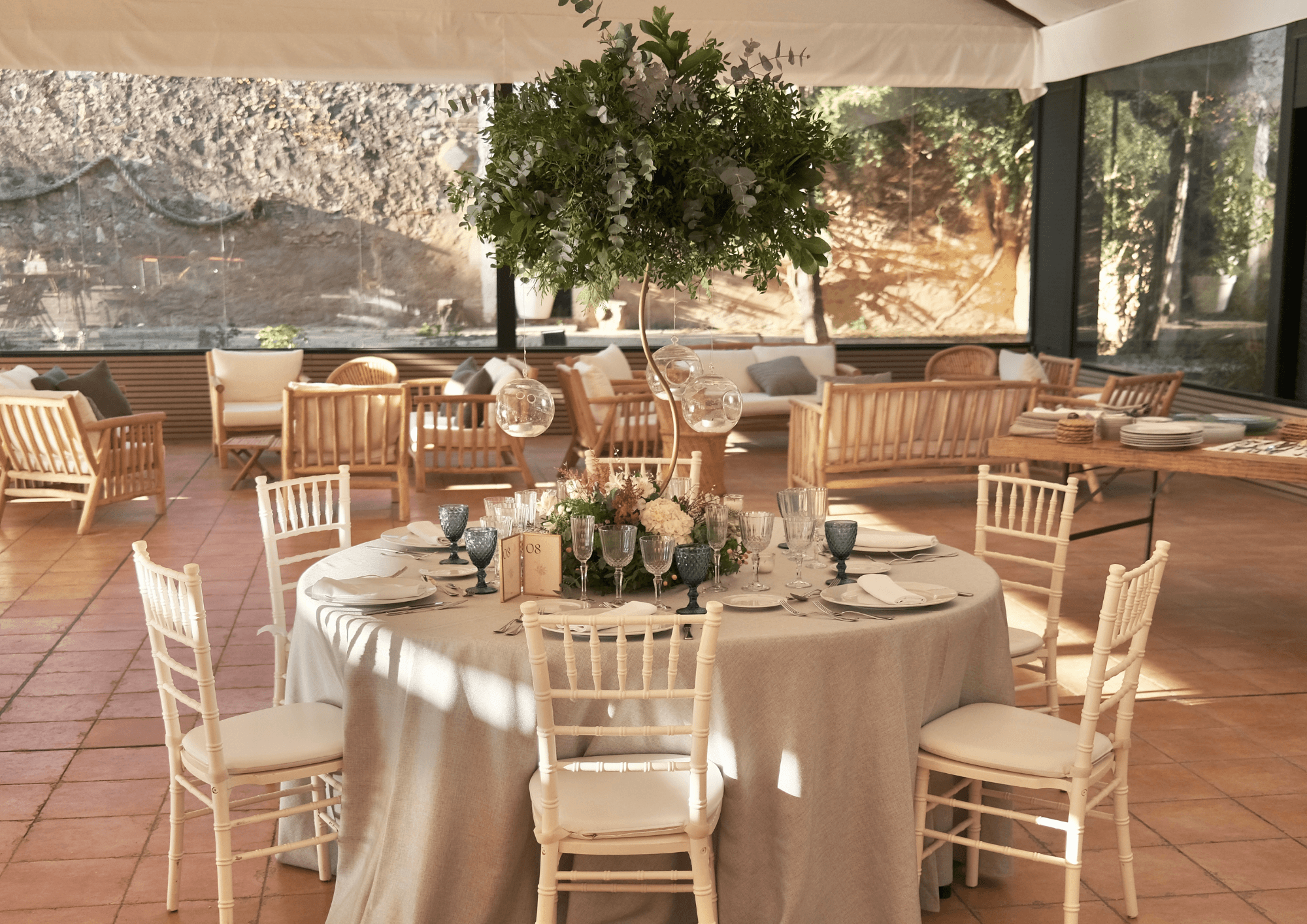 Montaje de banquete en La Huerta by Bonho